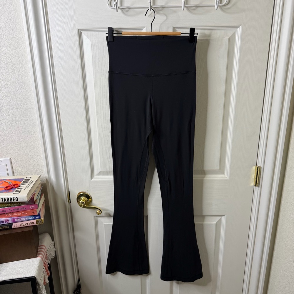 Lululemon Align High-Rise Mini Flare Pant 32" Black Womens Size 6 - Picture 3 of 6